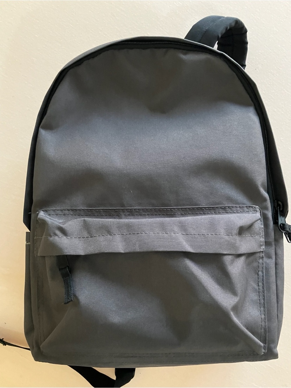 Amazon Basics Grey Laptop Backpack School Work Travel Bag